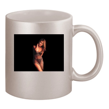 Jennifer Aniston 11oz Metallic Silver Mug