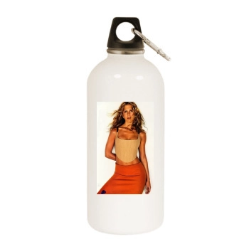 Jennifer Aniston White Water Bottle With Carabiner