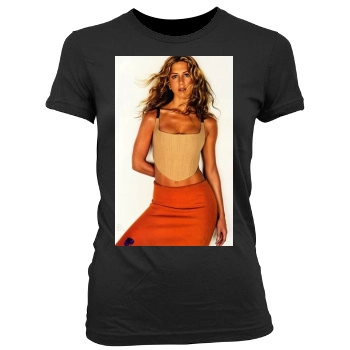 Jennifer Aniston Women's Junior Cut Crewneck T-Shirt