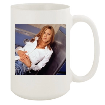 Jennifer Aniston 15oz White Mug