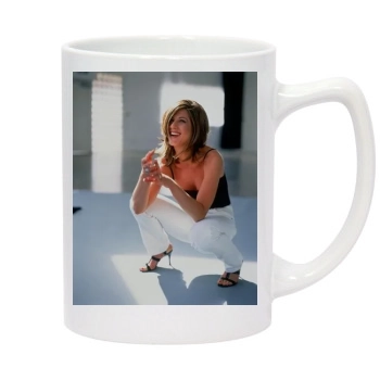 Jennifer Aniston 14oz White Statesman Mug