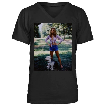 Jennifer Aniston Men's V-Neck T-Shirt