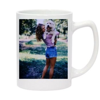 Jennifer Aniston 14oz White Statesman Mug