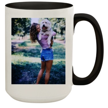 Jennifer Aniston 15oz Colored Inner & Handle Mug