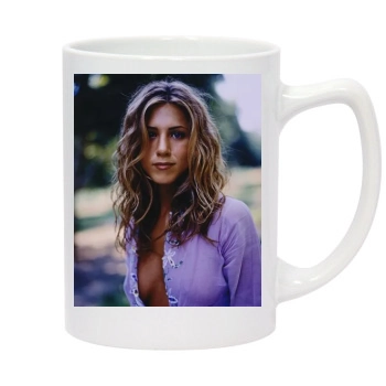 Jennifer Aniston 14oz White Statesman Mug