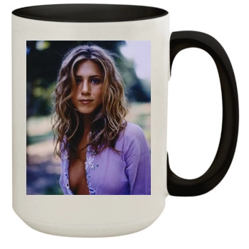 Jennifer Aniston 15oz Colored Inner & Handle Mug