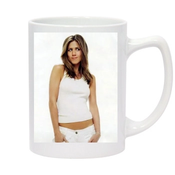 Jennifer Aniston 14oz White Statesman Mug