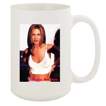 Jennifer Aniston 15oz White Mug