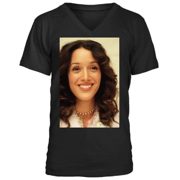 Jennifer Beals Men's V-Neck T-Shirt