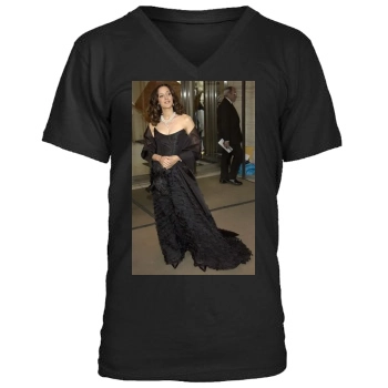 Jennifer Beals Men's V-Neck T-Shirt