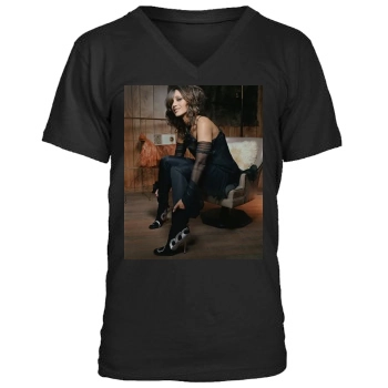 Jennifer Beals Men's V-Neck T-Shirt