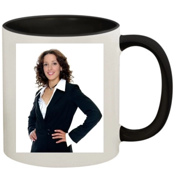 Jennifer Beals 11oz Colored Inner & Handle Mug