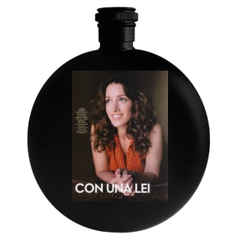 Jennifer Beals Round Flask