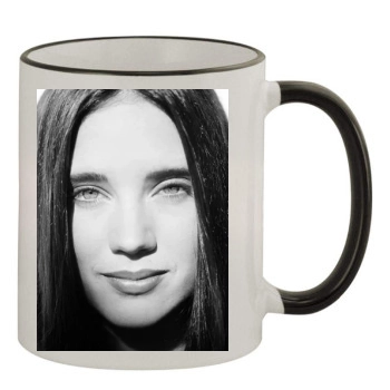 Jennifer Connelly 11oz Colored Rim & Handle Mug