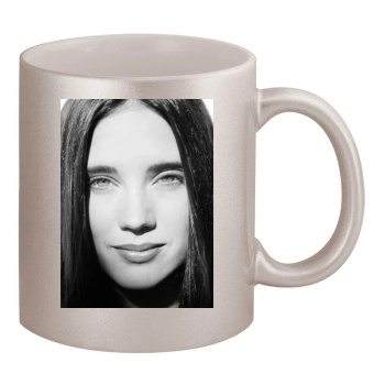 Jennifer Connelly 11oz Metallic Silver Mug