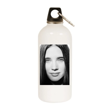 Jennifer Connelly White Water Bottle With Carabiner