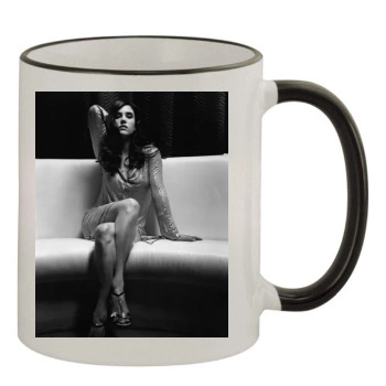 Jennifer Connelly 11oz Colored Rim & Handle Mug