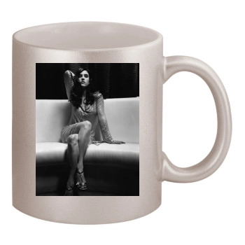 Jennifer Connelly 11oz Metallic Silver Mug