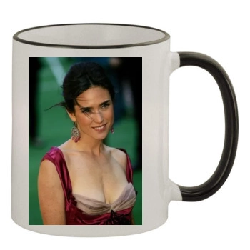 Jennifer Connelly 11oz Colored Rim & Handle Mug