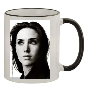 Jennifer Connelly 11oz Colored Rim & Handle Mug