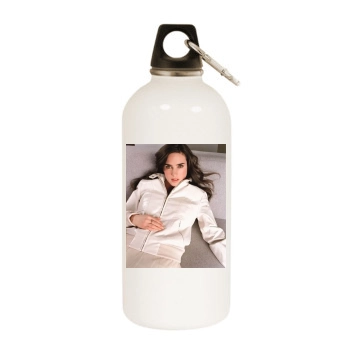 Jennifer Connelly White Water Bottle With Carabiner