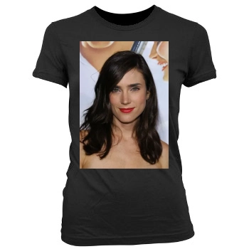 Jennifer Connelly Women's Junior Cut Crewneck T-Shirt