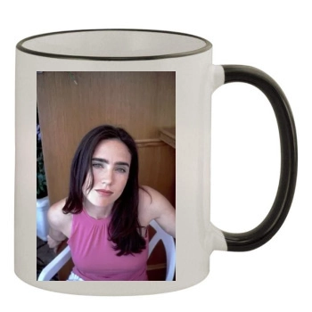 Jennifer Connelly 11oz Colored Rim & Handle Mug