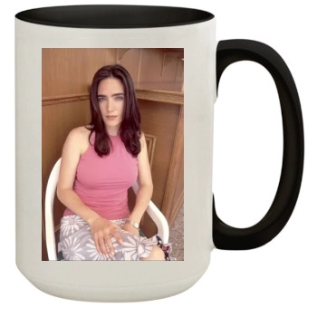 Jennifer Connelly 15oz Colored Inner & Handle Mug