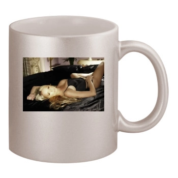 Jennifer Ellison 11oz Metallic Silver Mug