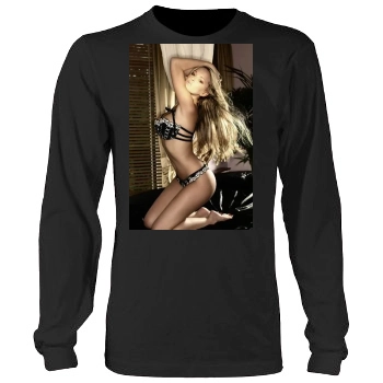 Jennifer Ellison Men's Heavy Long Sleeve TShirt