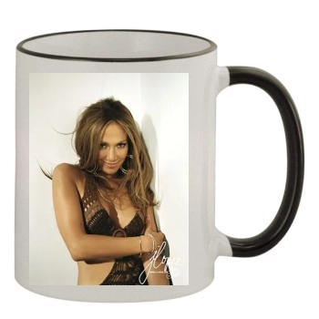 Jennifer Lopez 11oz Colored Rim & Handle Mug