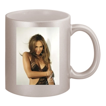 Jennifer Lopez 11oz Metallic Silver Mug