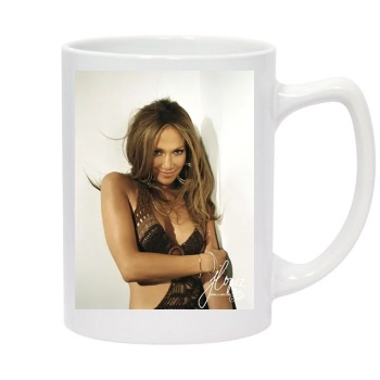 Jennifer Lopez 14oz White Statesman Mug