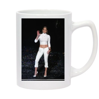 Jennifer Lopez 14oz White Statesman Mug