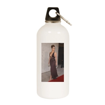 Jennifer Lopez White Water Bottle With Carabiner