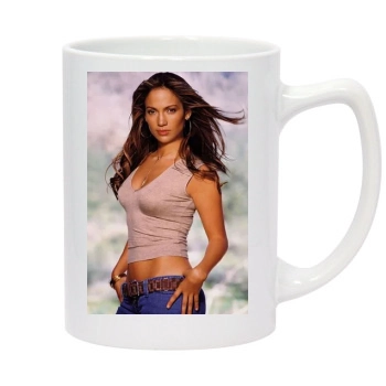 Jennifer Lopez 14oz White Statesman Mug