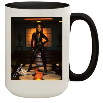 Jennifer Lopez 15oz Colored Inner & Handle Mug