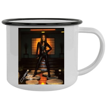 Jennifer Lopez Camping Mug