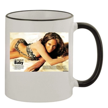 Jennifer Lopez 11oz Colored Rim & Handle Mug