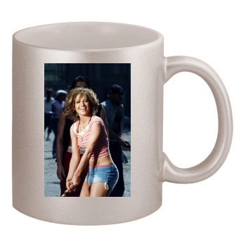 Jennifer Lopez 11oz Metallic Silver Mug