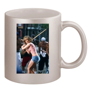 Jennifer Lopez 11oz Metallic Silver Mug