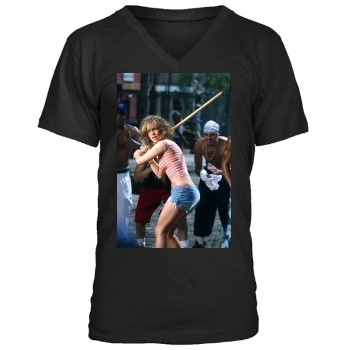 Jennifer Lopez Men's V-Neck T-Shirt