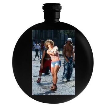 Jennifer Lopez Round Flask