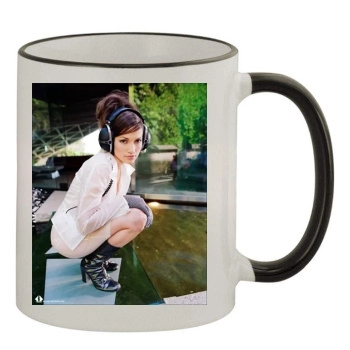 Jennifer Lopez 11oz Colored Rim & Handle Mug