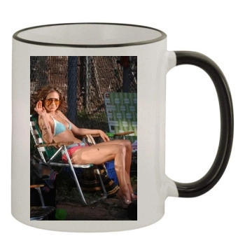 Jennifer Lopez 11oz Colored Rim & Handle Mug