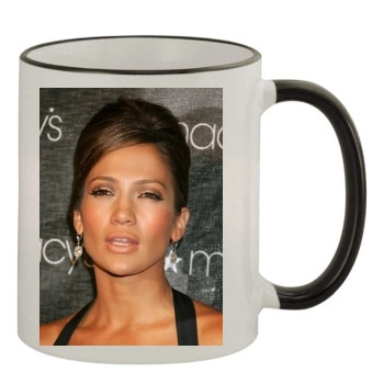 Jennifer Lopez 11oz Colored Rim & Handle Mug