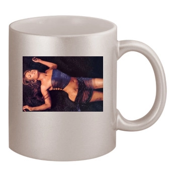 Jennifer Lopez 11oz Metallic Silver Mug