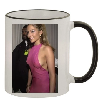 Jennifer Lopez 11oz Colored Rim & Handle Mug