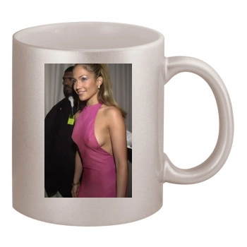 Jennifer Lopez 11oz Metallic Silver Mug