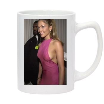 Jennifer Lopez 14oz White Statesman Mug